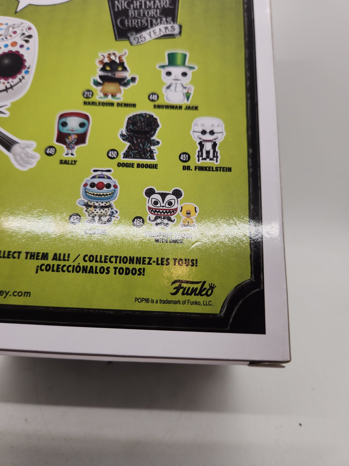 #447 Jack Skellington HOT TOPIC EXCLUSIVE Disney Funko Pop
