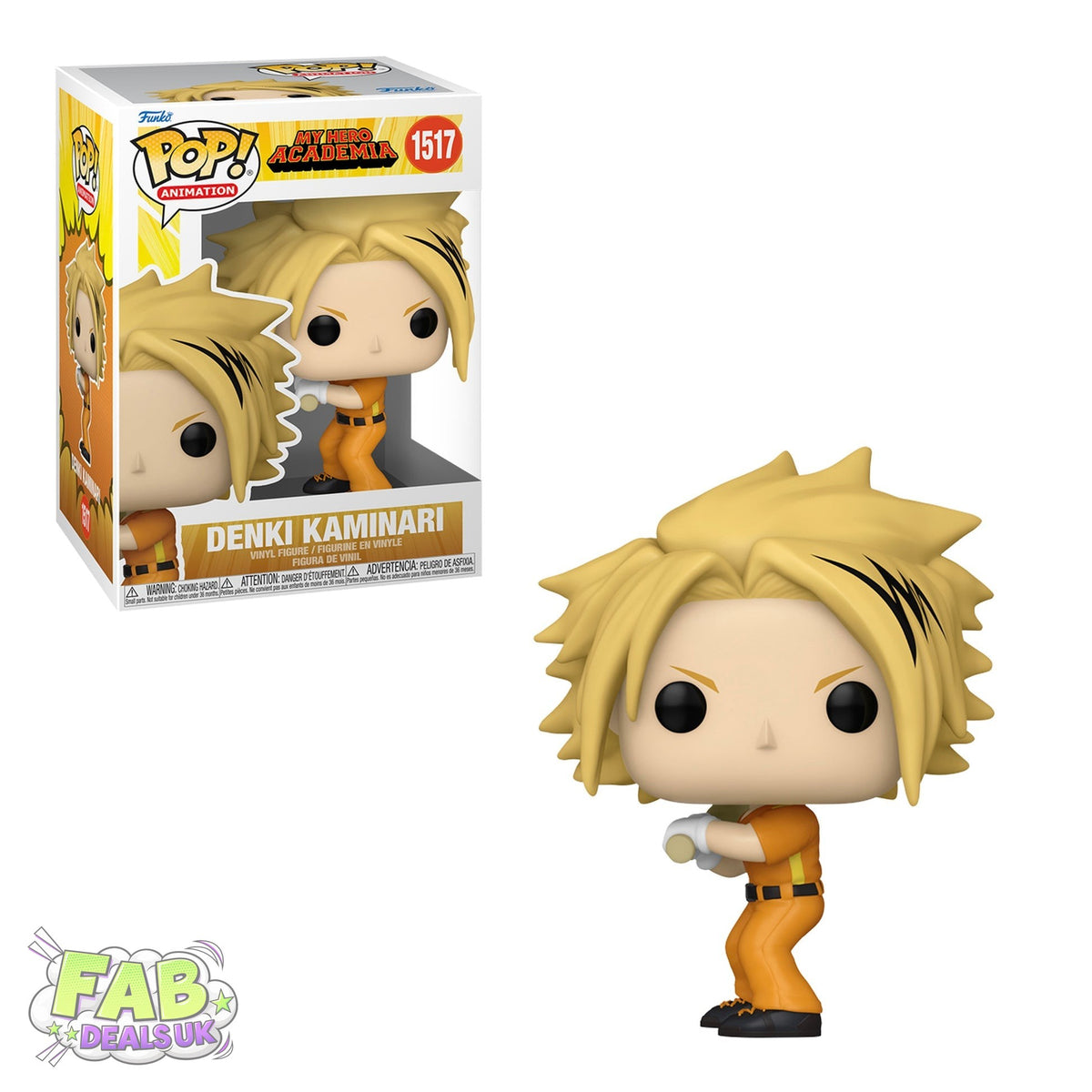 #1517 Denki Kaminari My Hero Academia Animation Funko Pop