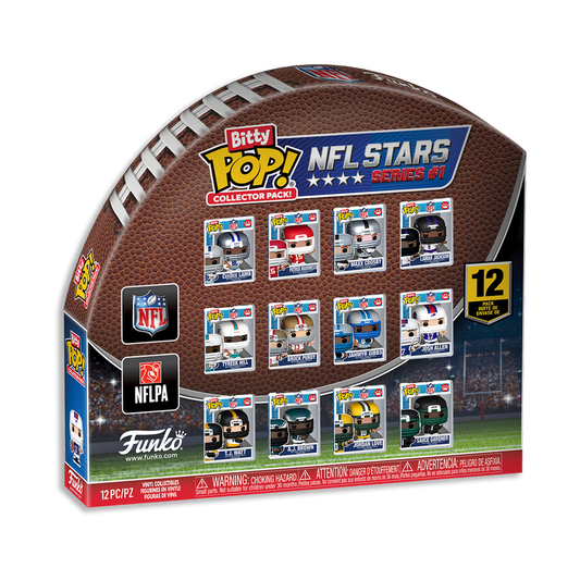 NFL Stars Bitty Pop 12 Pack Funko