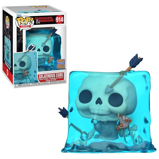 #914 Gelatinous Cube 2023 WONDEROUS CONVENTION Dungeons & Dragons Games Funko Pop