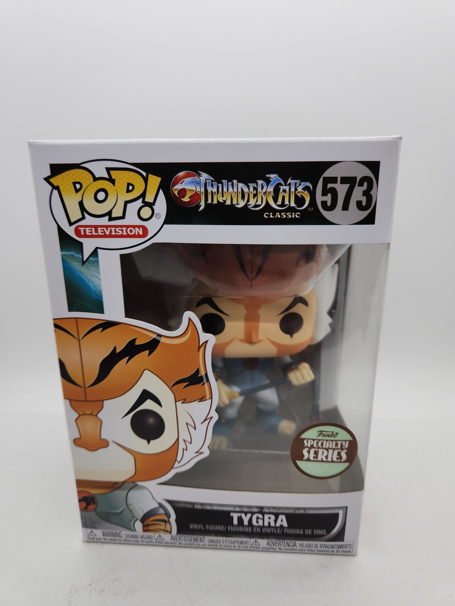 #573 Tygra SPECIALTY SERIES EXCLUSIVE Thundercats Classic Television Funko Pop