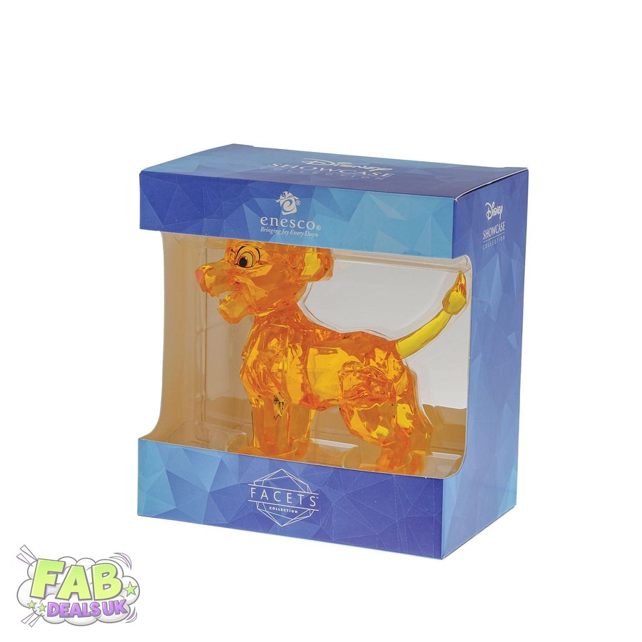 Simba Lion King Disney Facet Ornament