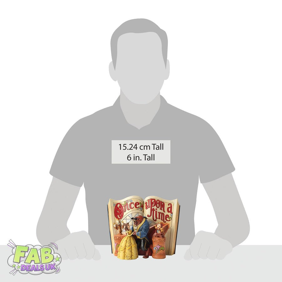 Love Endures - Beauty and The Beast Storybook Figurine - Disney Traditions Ornament by Jim Shore