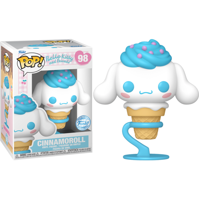 #98 Cinnamoroll Ice Cream Hello Kitty and Friends Funko Pop