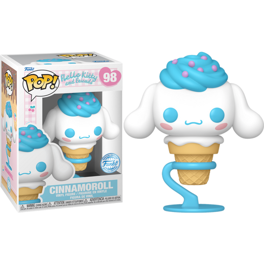#98 Cinnamoroll Ice Cream Hello Kitty and Friends Funko Pop