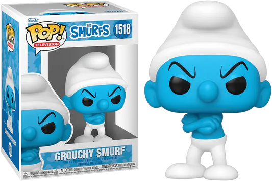 #1518 Grouchy Smurf The Smurfs Television Funko Pop