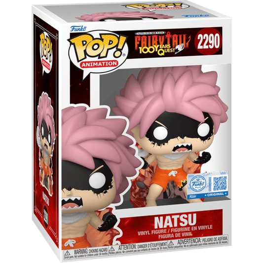#2290 Natsu Fairytail 100 Years Quest Animation Funko Pop