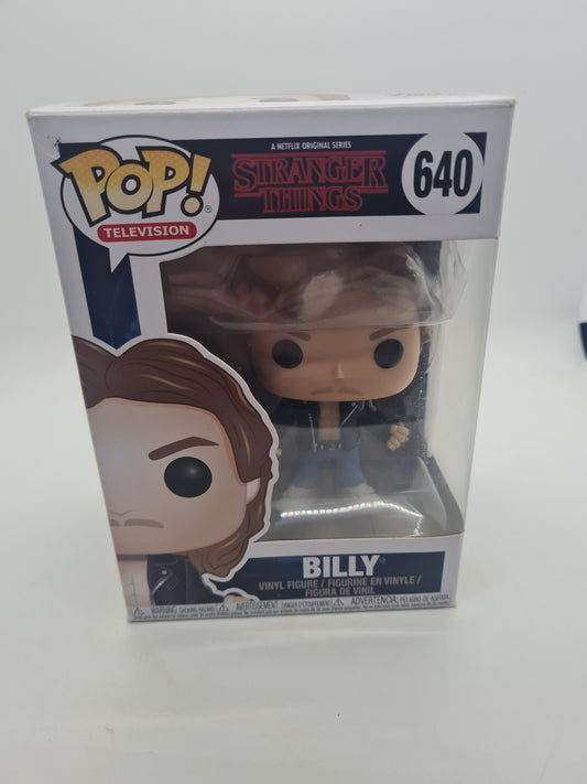 #640 Billy Stranger Things Television Funko Pop