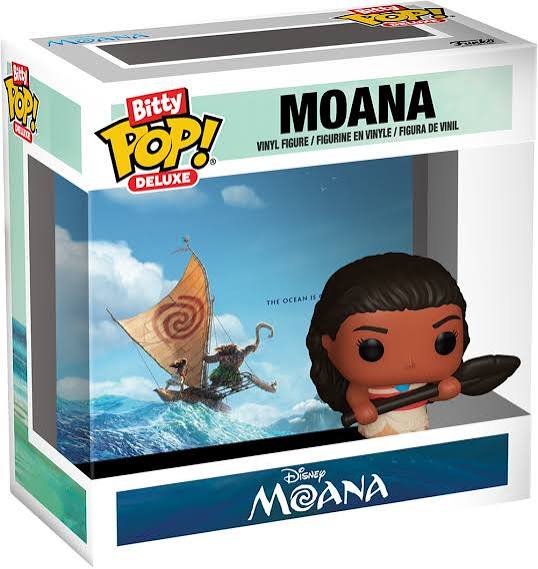 Moana with Ship Disney Bitty Pop Deluxe Individual Funko