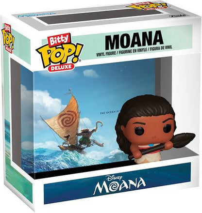 Moana with Ship Disney Bitty Pop Deluxe Individual Funko