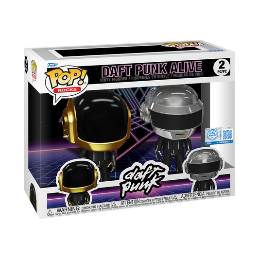 Daft Punk Alive Rocks 2 Pack Funko Pop