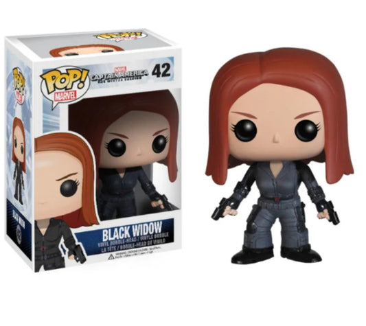 #42 Black Widow Captain America The Winter Soldier Marvel Funko Pop