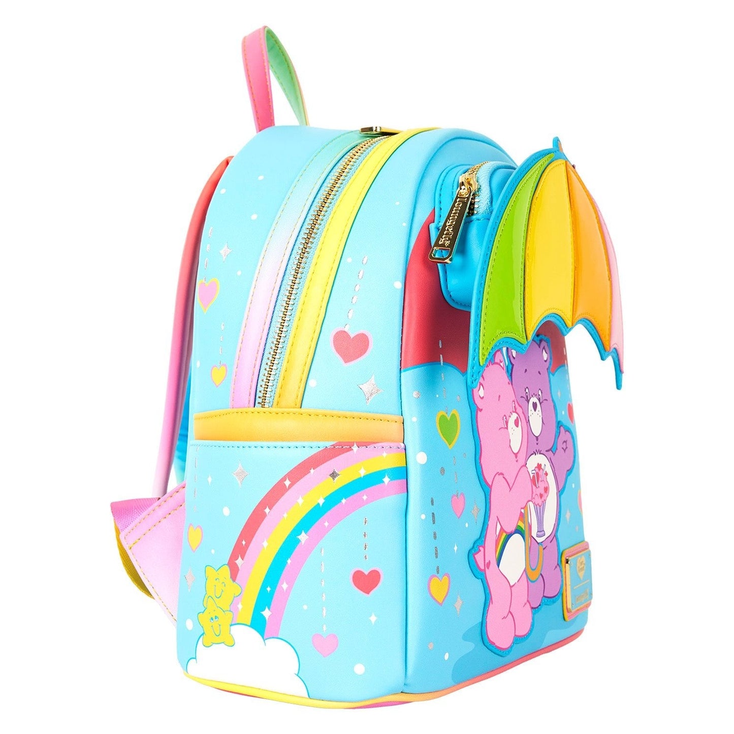 Care Bears Rainbow Umbrella Loungefly Mini Backpack