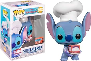 #978 Stitch as Baker 2020 FALL CONVENTION Lilo and Stitch Disney Funko Pop