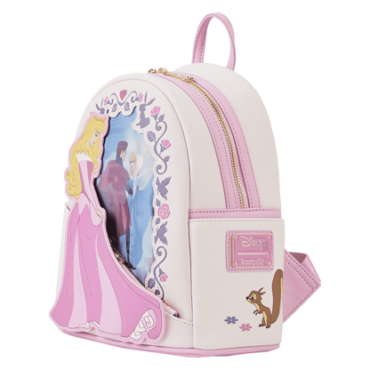 Sleeping Beauty Aurora Princess Series Lenticular Disney Loungefly Mini Backpack