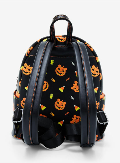 Disney The Nightmare Before Christmas Jack-o-Lantern Scary Teddy Glow-in-The-Dark Mini Backpack Loungefly