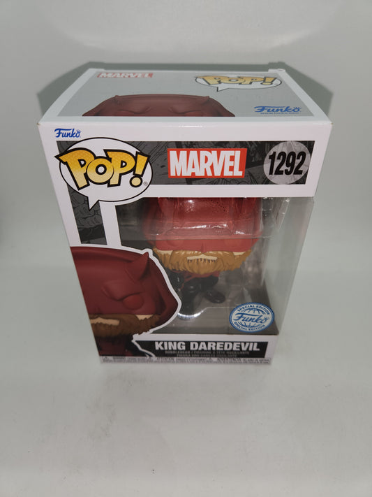 #1292 King Daredevil SPECIAL EDITION Marvel Funko Pop