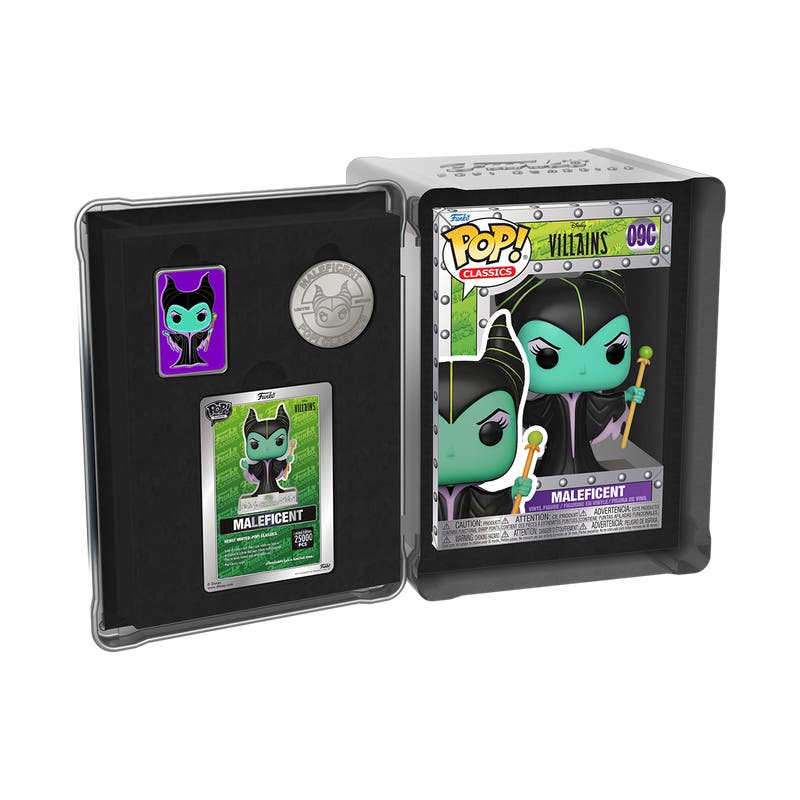 Maleficent Classics Vault Tin Sleeping Beauty Villains Disney Funko Pop Collectors Set 25000pcs