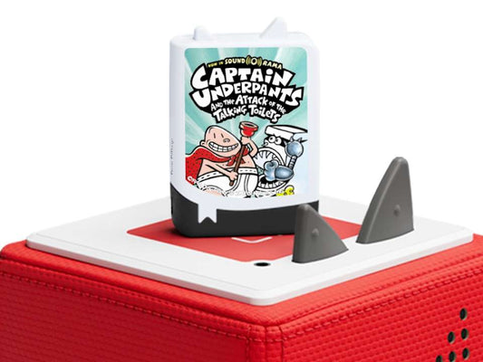 The Adventures of Captain Underpants and the Attack of the Talking Toilets Book #2 Tonies