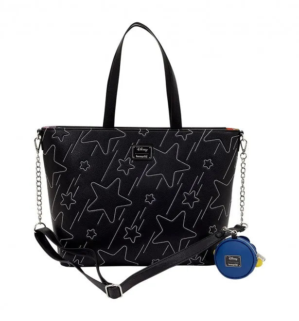 Disney Lilo & Stitch Space Adventure Tote Crossbody Bag Loungefly