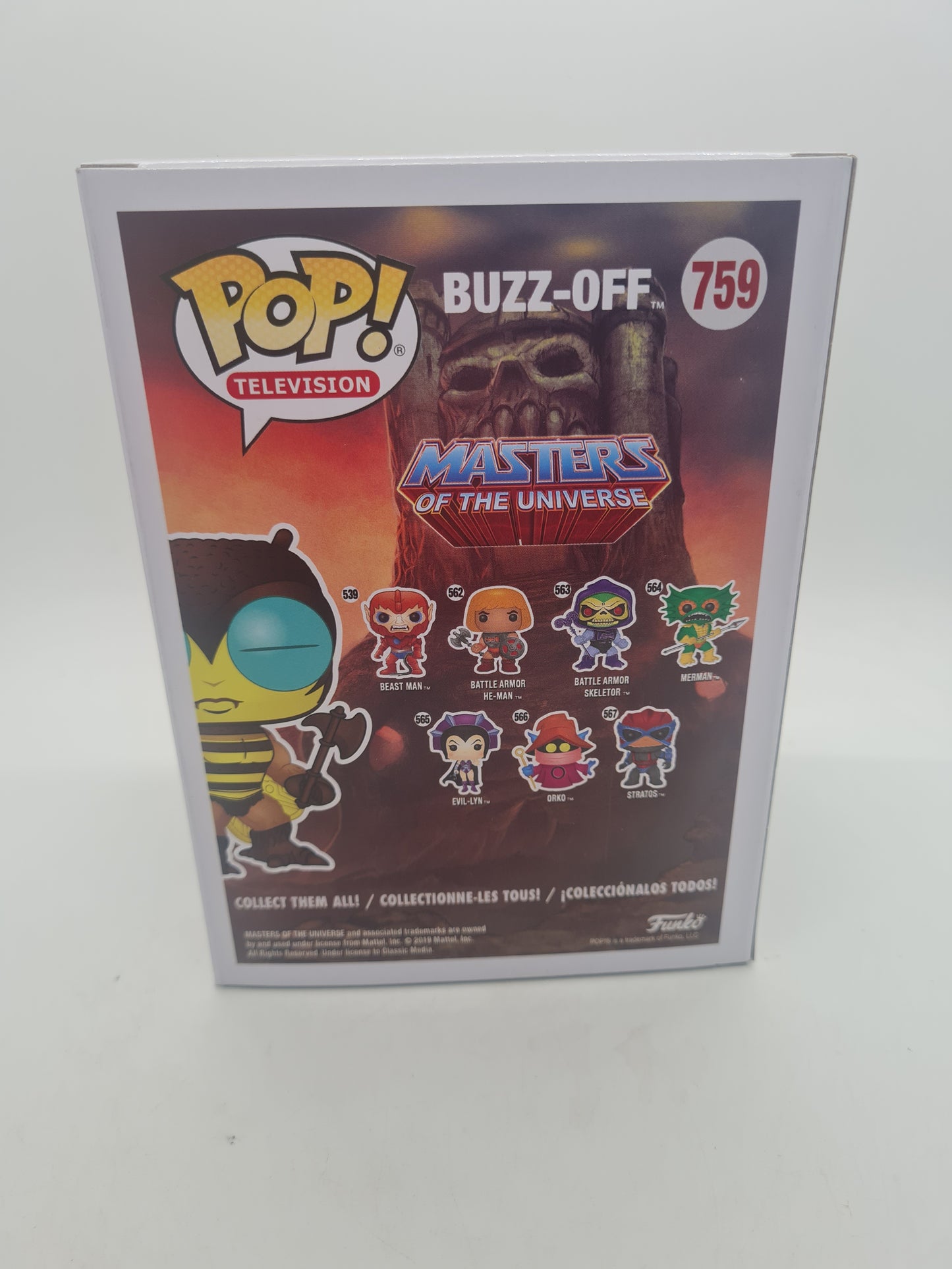 #759 Buzz-Off 2019 SPRING CONVENTION Masters Of The Universe Television Funko Pop