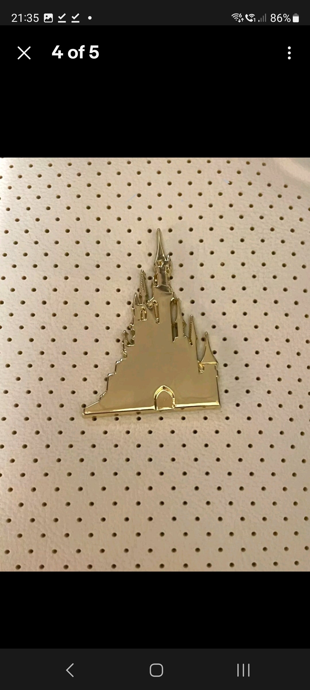 Disneyland Paris Parks Exclusive Pin Trading Book Loungefly Disney Backpack with Castle Pin