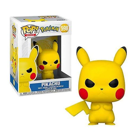 #598 Pikachu Grumpy Pokemon Games Funko Pop