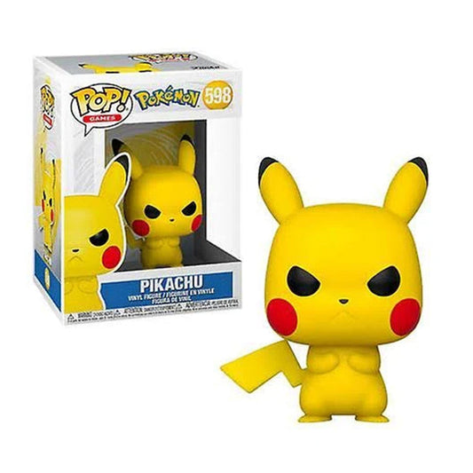 #598 Pikachu Grumpy Pokemon Games Funko Pop