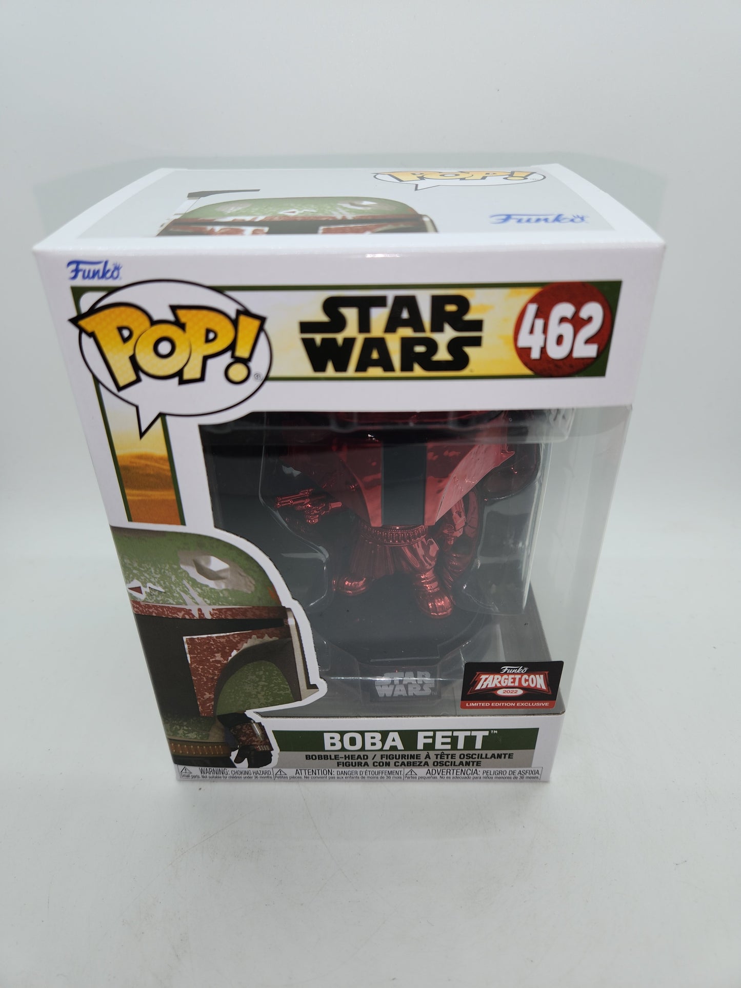 #462 Boba Fett 2022 TARGET CON EXCLUSIVE Star Wars Funko Pop