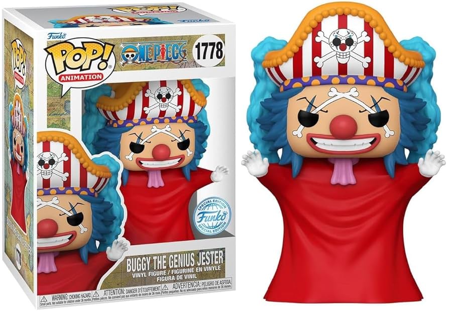 #1778 Buggy The Genius Jester SPECIAL EDITION One Piece Animation Funko Pop
