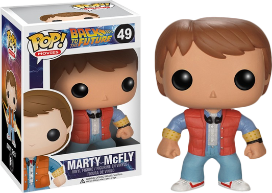 #49 Marty McFly Back to the Future Movies Funko Pop