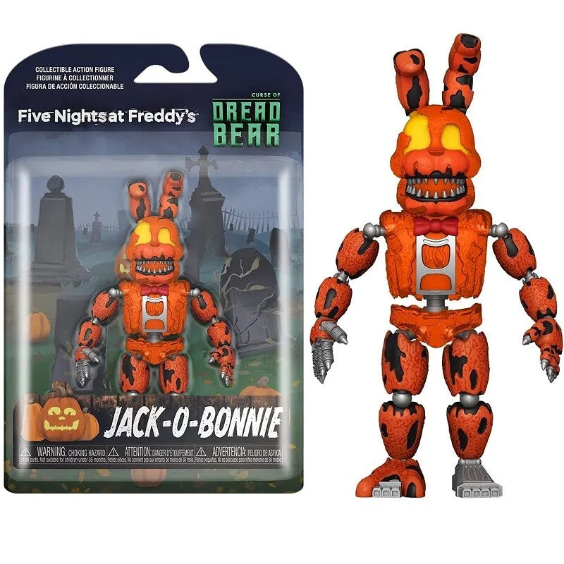 Jack-O-Bonnie Funko Action Figure Five Nights at Freddys FNAF Dread Bear Toy