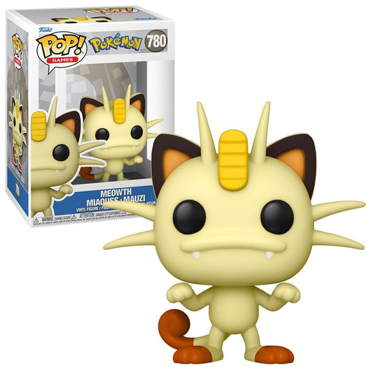 #780 Meowth Pokemon Games Funko Pop