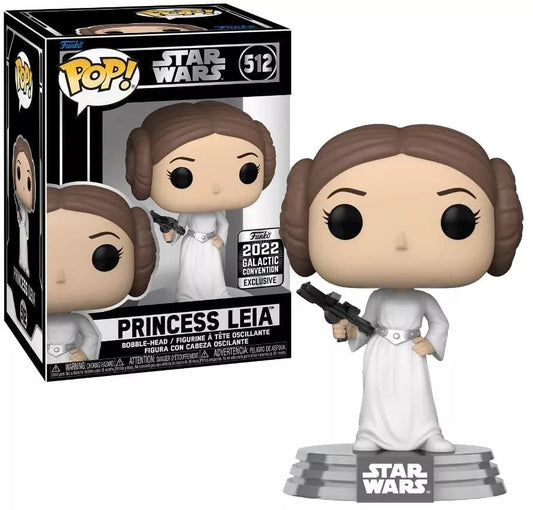 #512 Princess Leia 2022 GALACTIC CONVENTION Star Wars Funko Pop