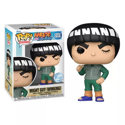 #1414 Might Guy Winking SPECIAL EDITION Naruto Shipuden Animation Funko Pop
