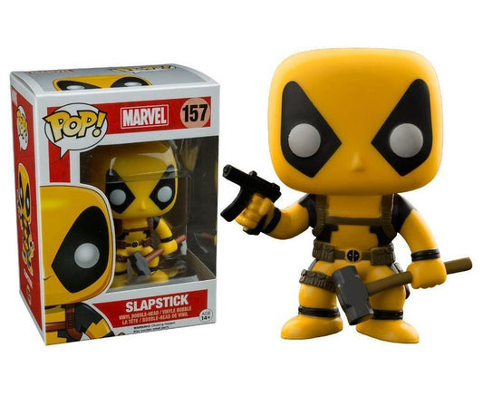 #157 Slapstick Yellow Deadpool Marvel Funko Pop