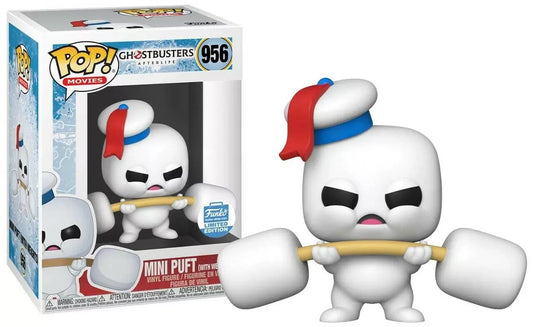 #956 Mini Puft with Weights Ghostbusters Afterlife Movies Funko.com Exclusive