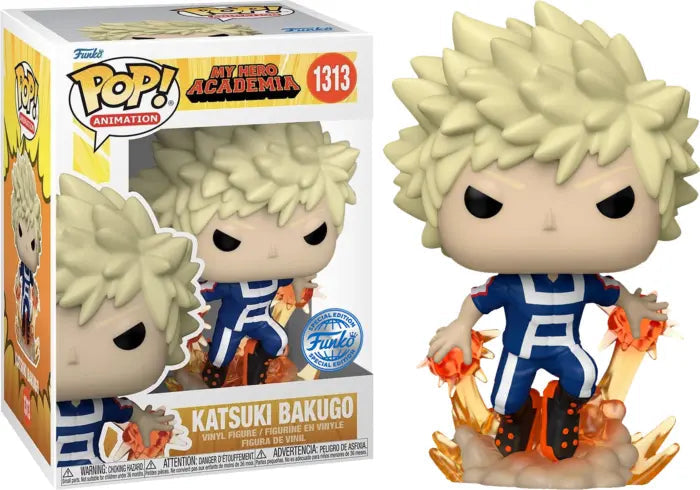 #1313 Katsuki Bakugo My Hero Academia MHA Animation Funko Pop