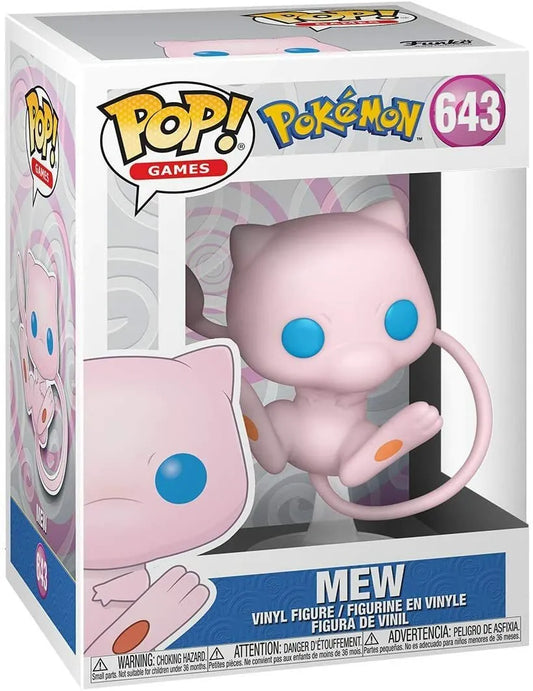 #643 Mew Pokemon Games Funko Pop