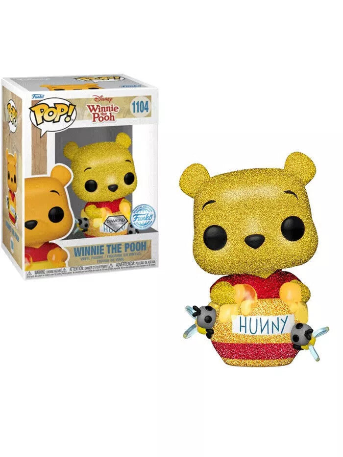 #1104 Winnie The Pooh DIAMOND Disney Funko Pop