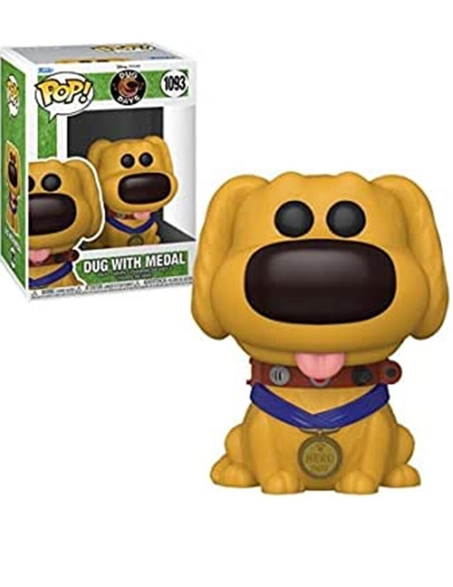 #1093 Dug with Medal UP Dug Days Disney Funko Pop