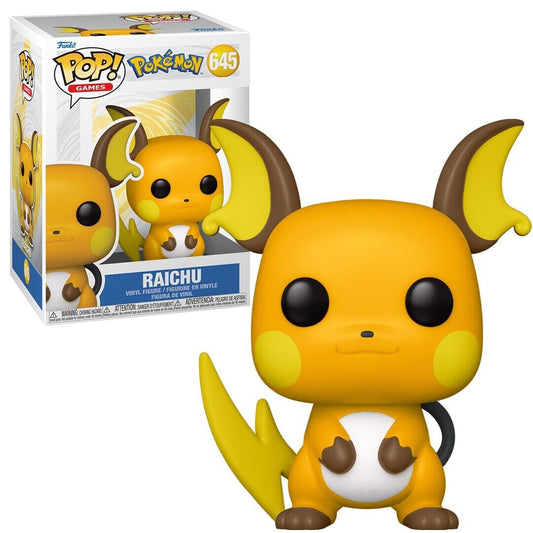 #645 Raichu Pokemon Games Funko Pop