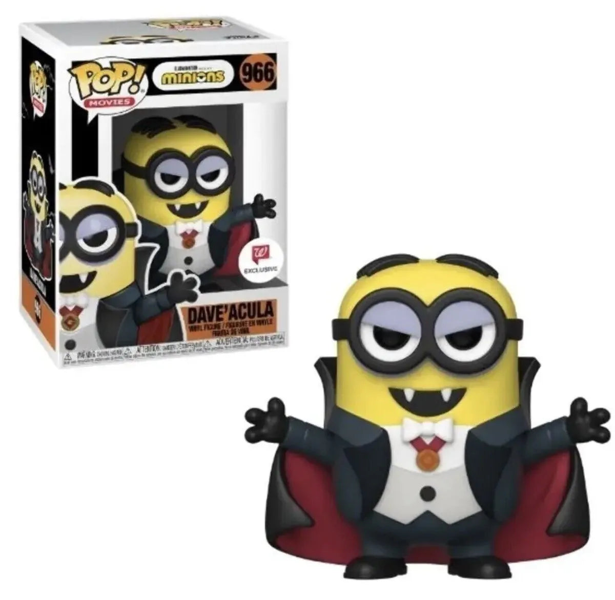 #966 Dave'acula WALGREENS Minions Movies Funko Pop
