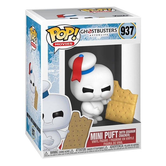 #937 Mini Puft with Graham Cracker Ghostbusters Afterlife Movies Funko Pop