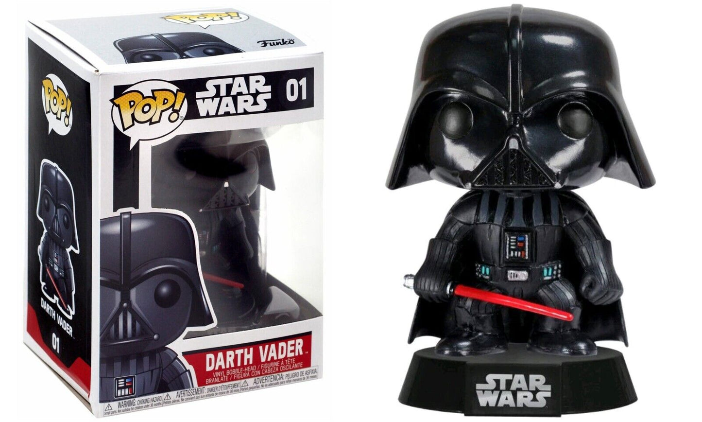 #01 Darth Vader Star Wars Funko Pop