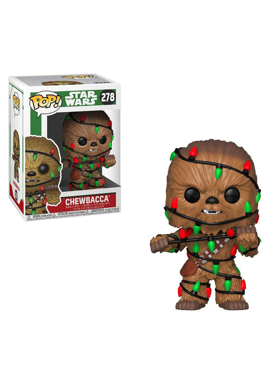 #278 Chewbacca Christmas Holidays Star Wars Funko Pop