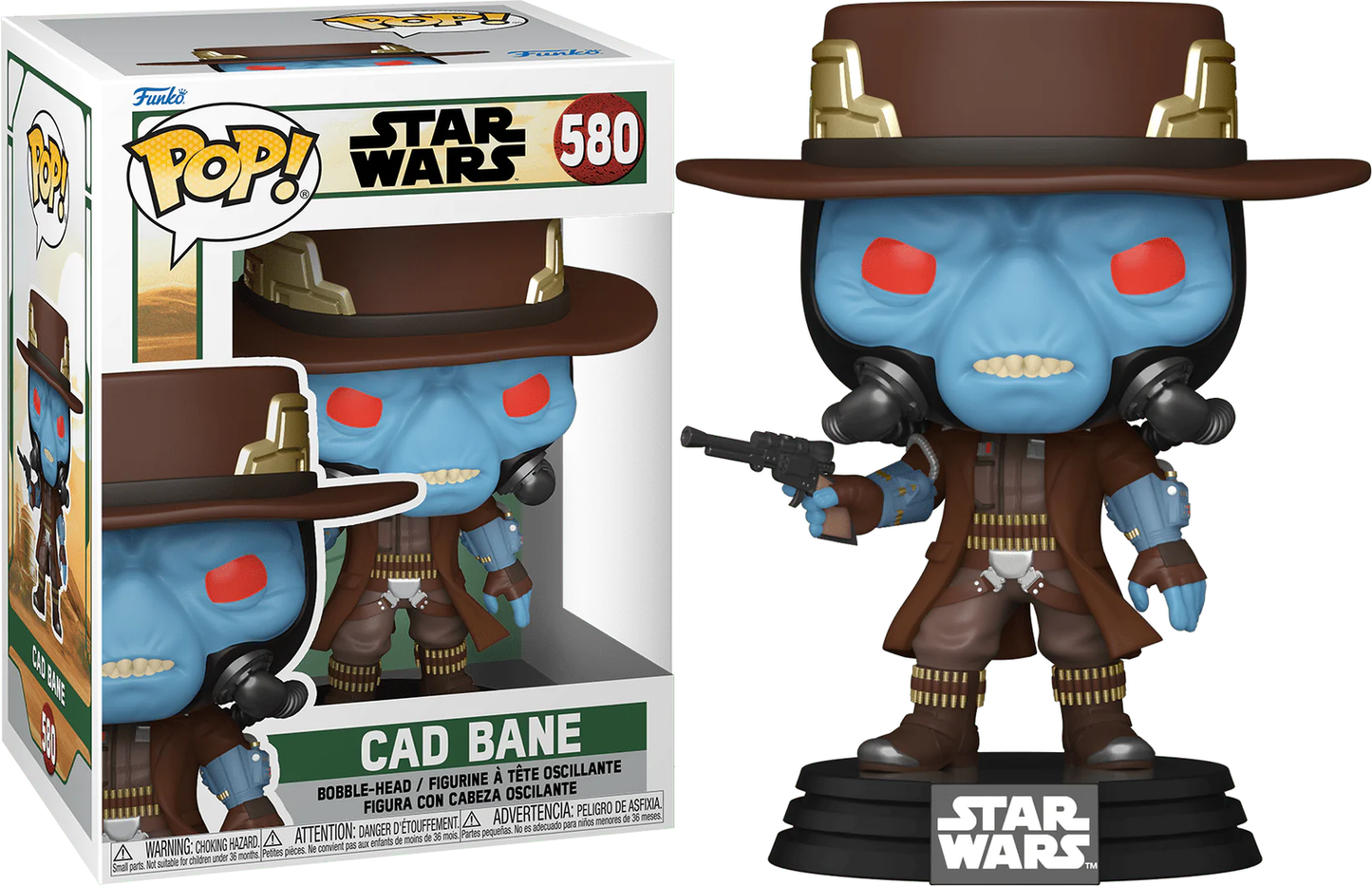 #580 Cad Bane Star Wars Funko Pop