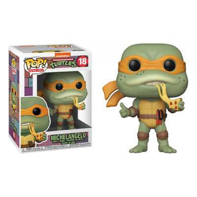#18 michelangelo TMNT Television Funko Pop