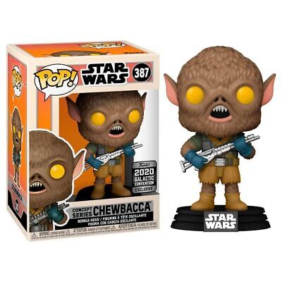 #387 Concept Series Chewbacca 2020 GALACTIC CONVENTION Star Wars Funko Pop