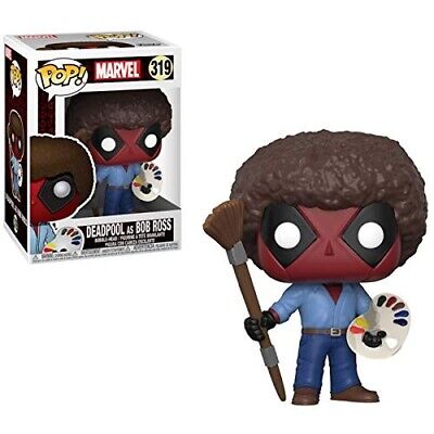 #319 Deadpool as Bob Ross Marvel Funko Pop